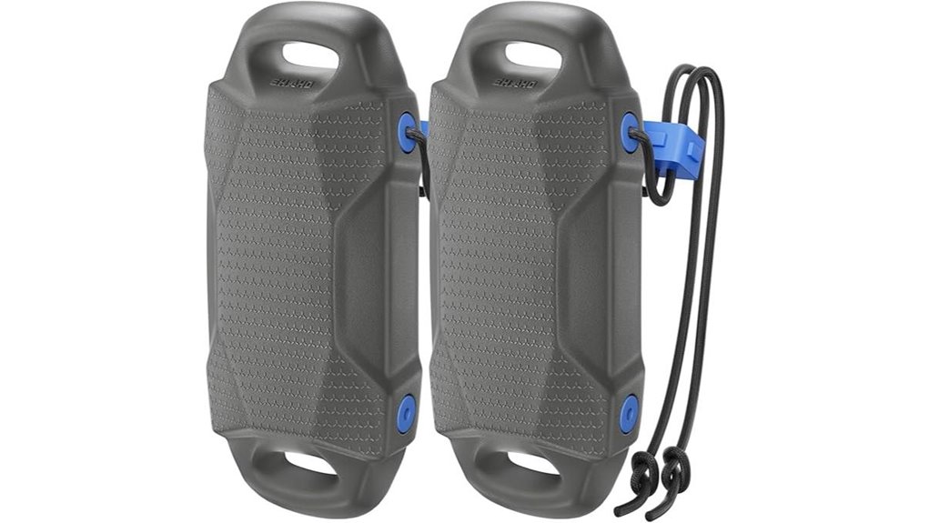 eva boat fenders rope locked