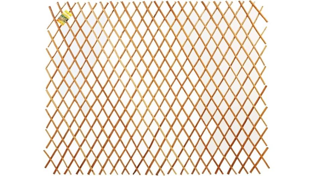 expandable bamboo willow trellis