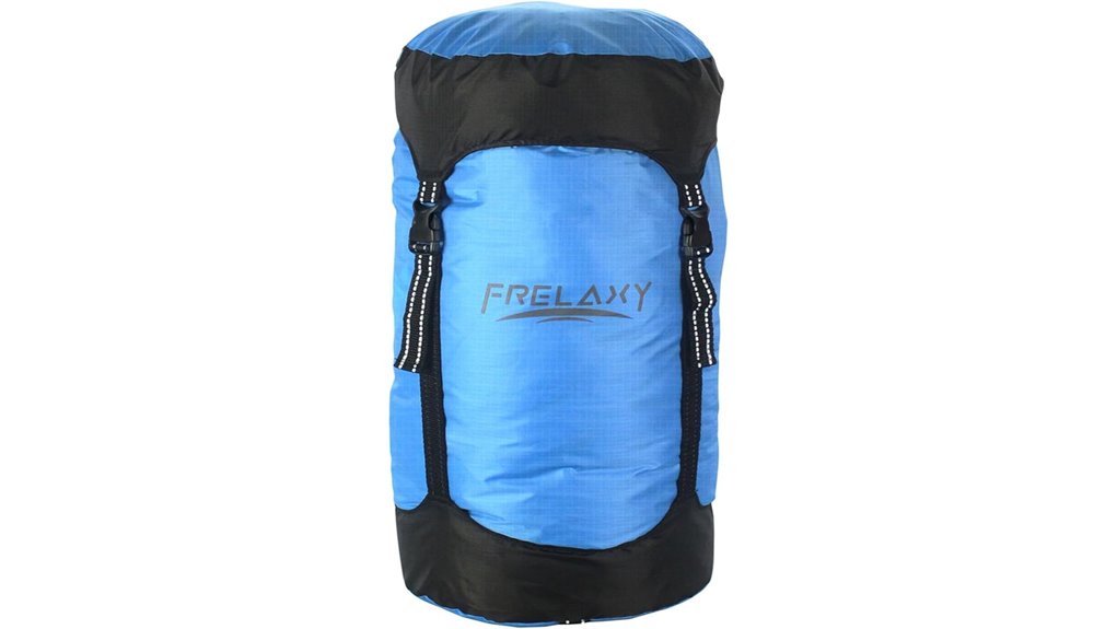 expandable compression water resistant sack
