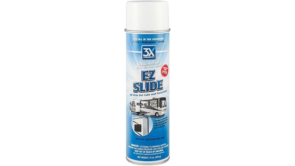 ezslide reduces rv friction