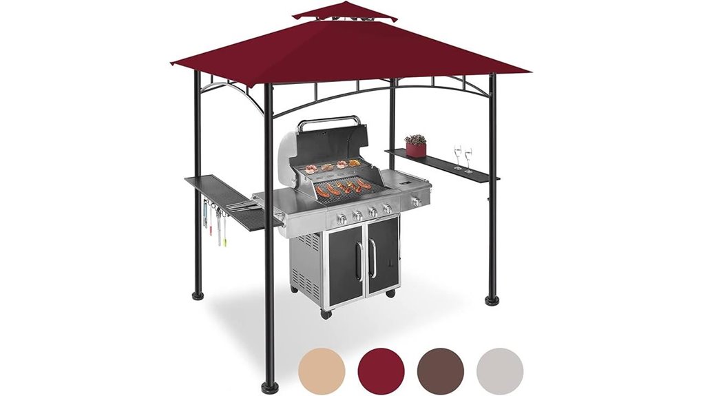 fab 5x8 steel gazebo