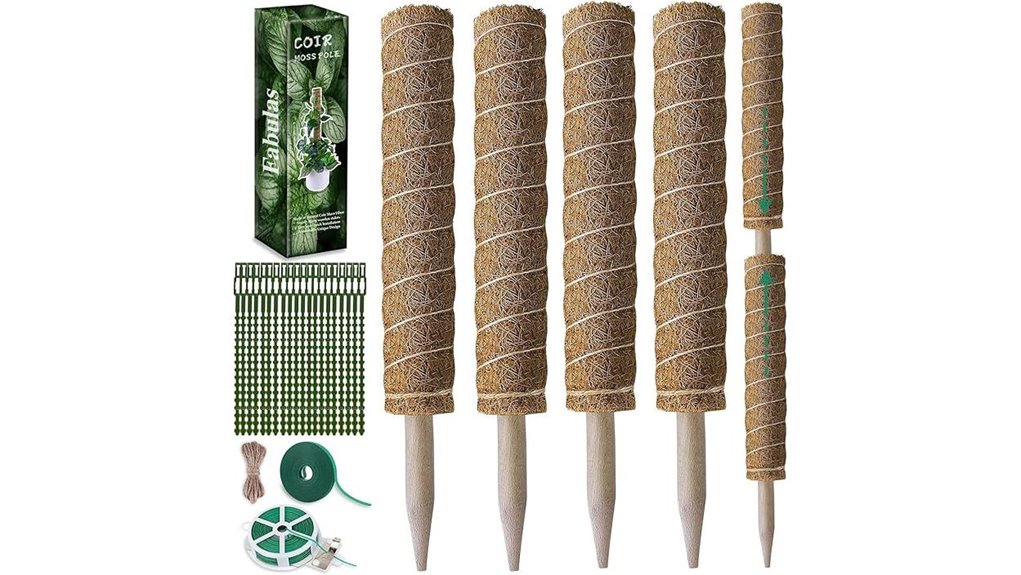 fabulas 47 5 inch moss poles