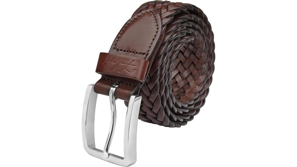 falari stainless leather belt