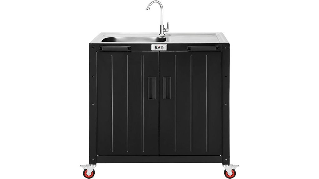 feasto 35 inch kitchen island
