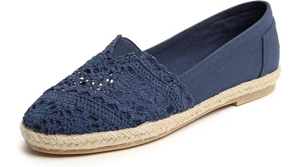 feversole close toe slip on espadrilles