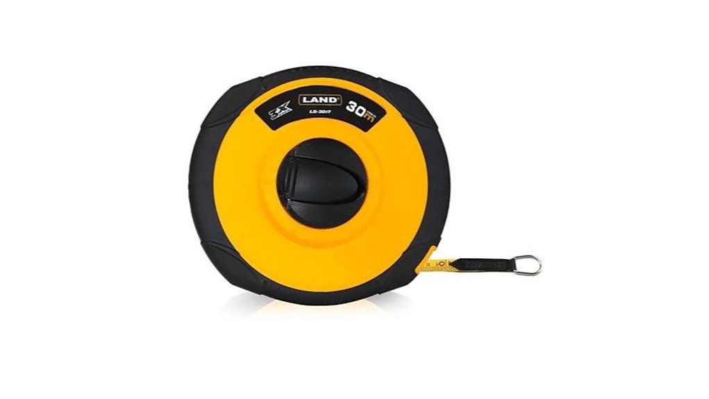 fiberglass 100ft dual scale tape