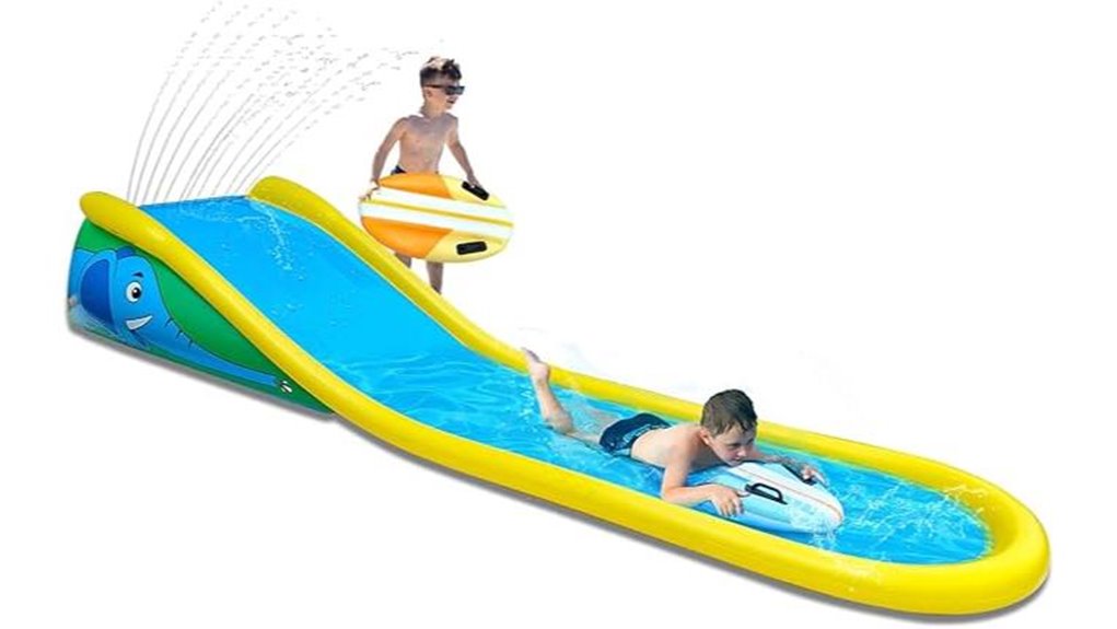 fifteen foot inflatable slide sprinkler