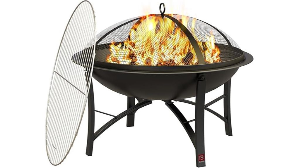 fire beauty outdoor firepit