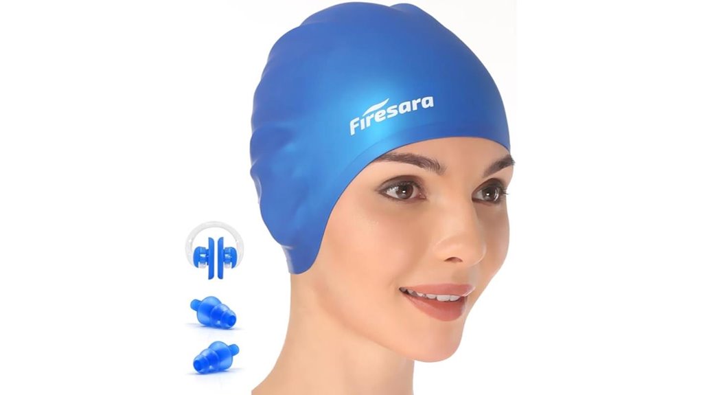 firesara swim cap set
