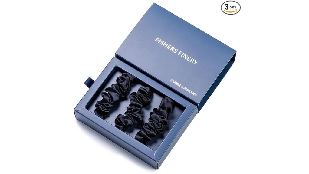 fishers finery 25 momme scrunchies