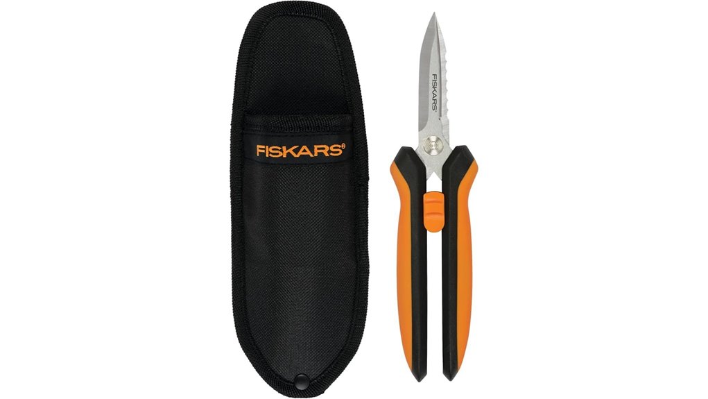 fiskars 8 inch pruning softgrip