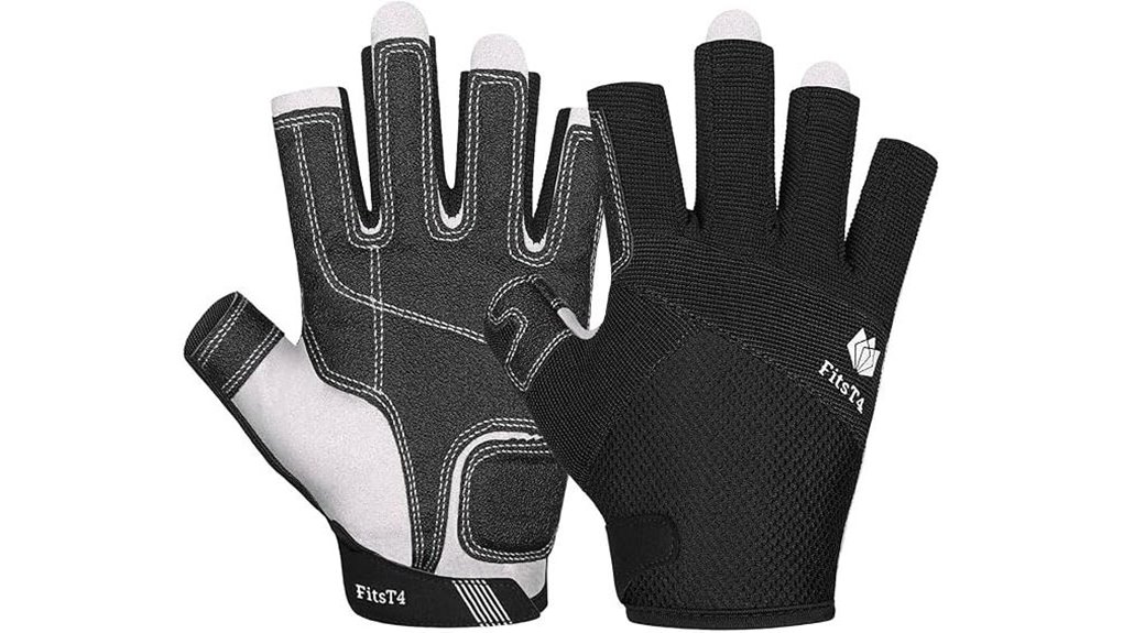 fitst4 padded 3 4 gloves