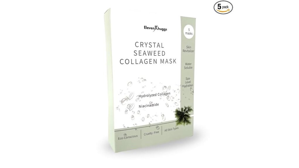 five pack seaweed collagen mask