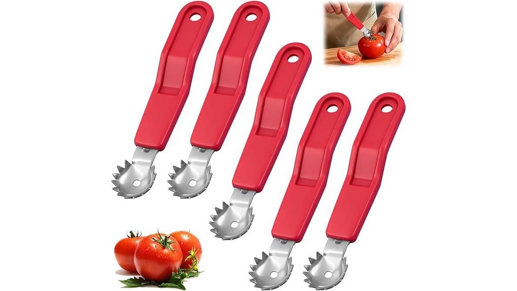 five pack tomato strawberry remover