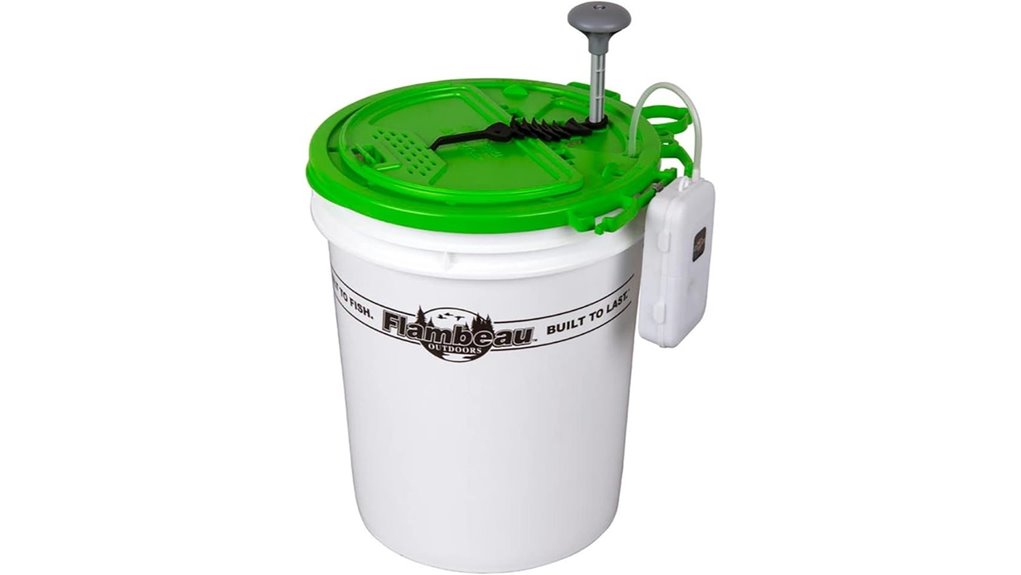 flambeau live bait retrieval