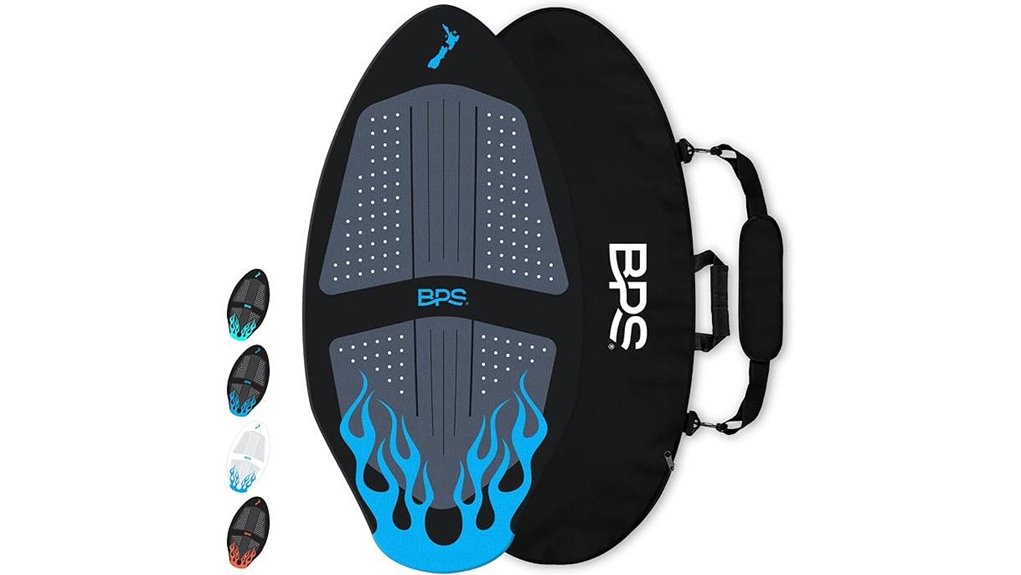 flame wood bps skimboard pads
