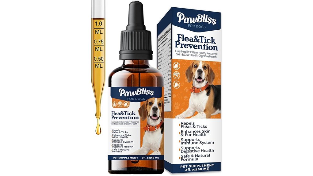 flea tick multivitamin drops