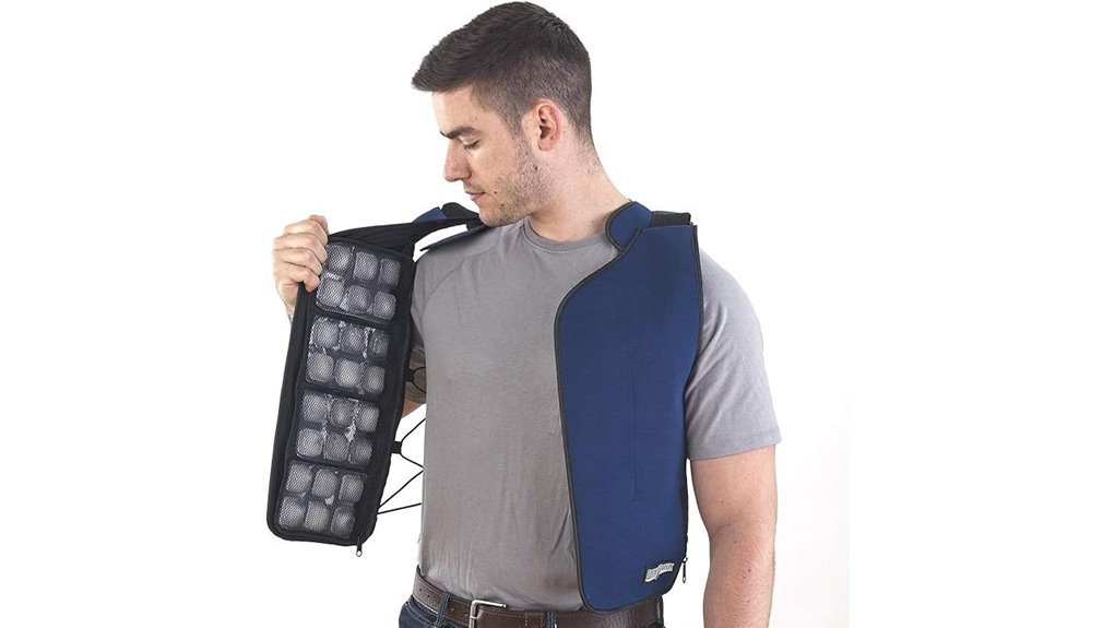flexifreeze zippered ice vest