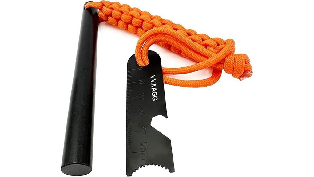 flint steel firestarter kit