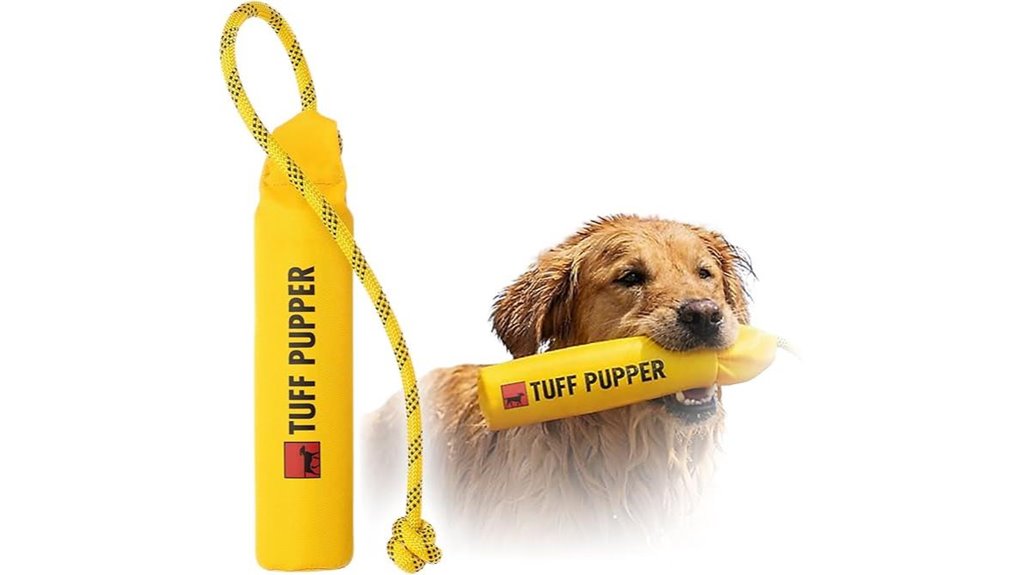 floating fetch bumper toy