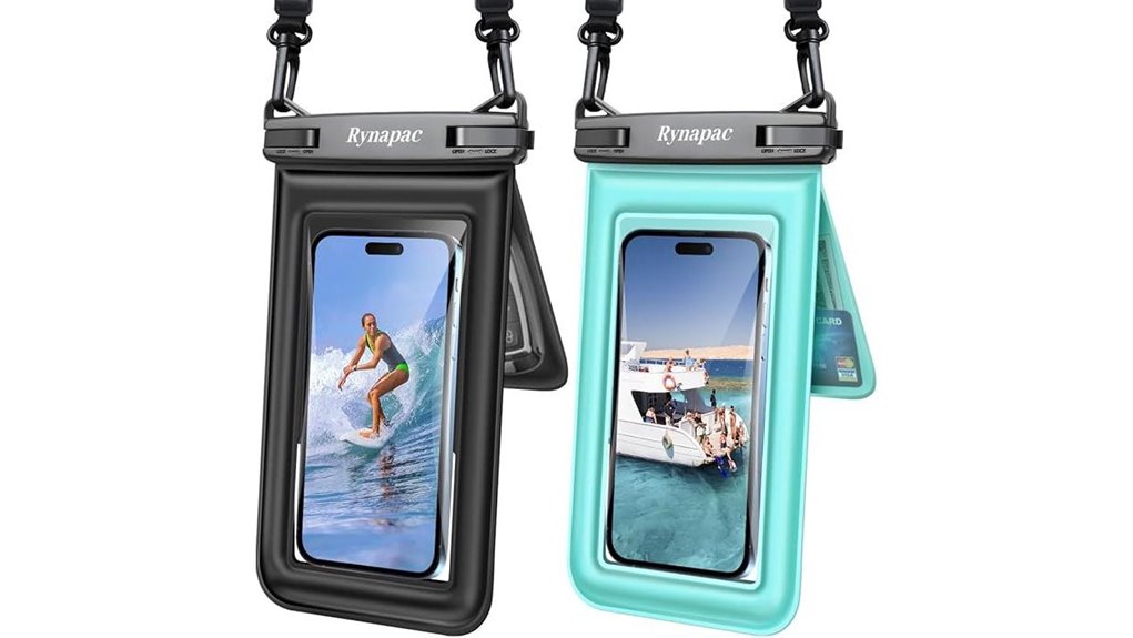 floating ipx8 phone pouches