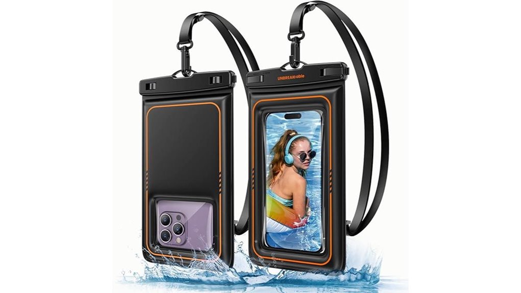 floating ipx8 phone pouches