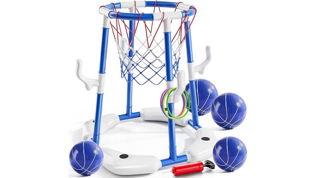 floating pool basketball 2 in 1