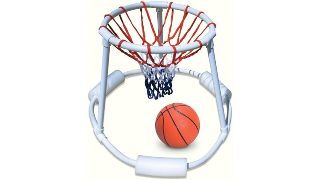 floating pool basketball hoop