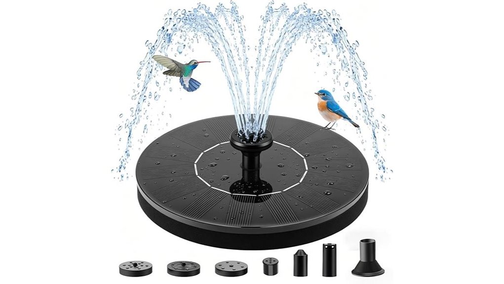 floating solar fountain pump