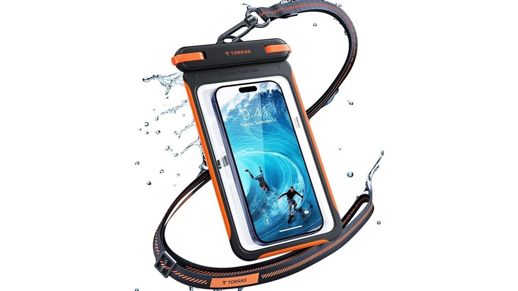 floating waterproof phone pouch