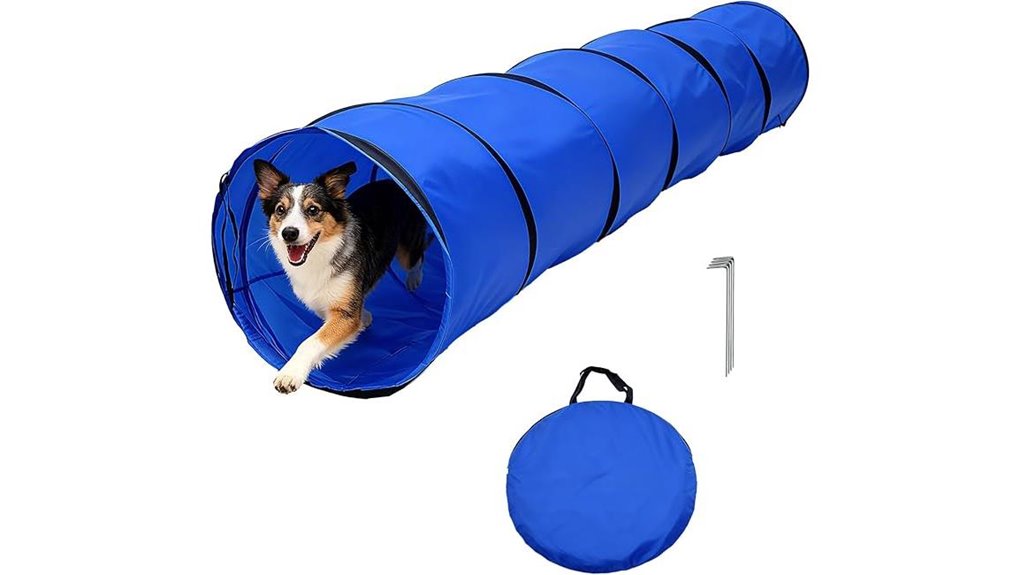 foldable 10 foot agility tunnel