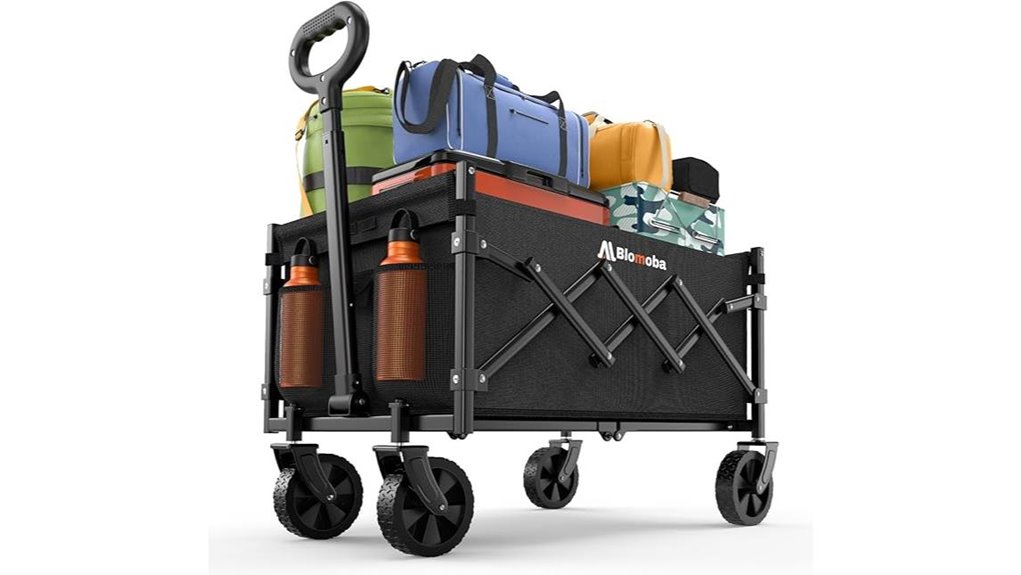 foldable 220lb grocery wagon