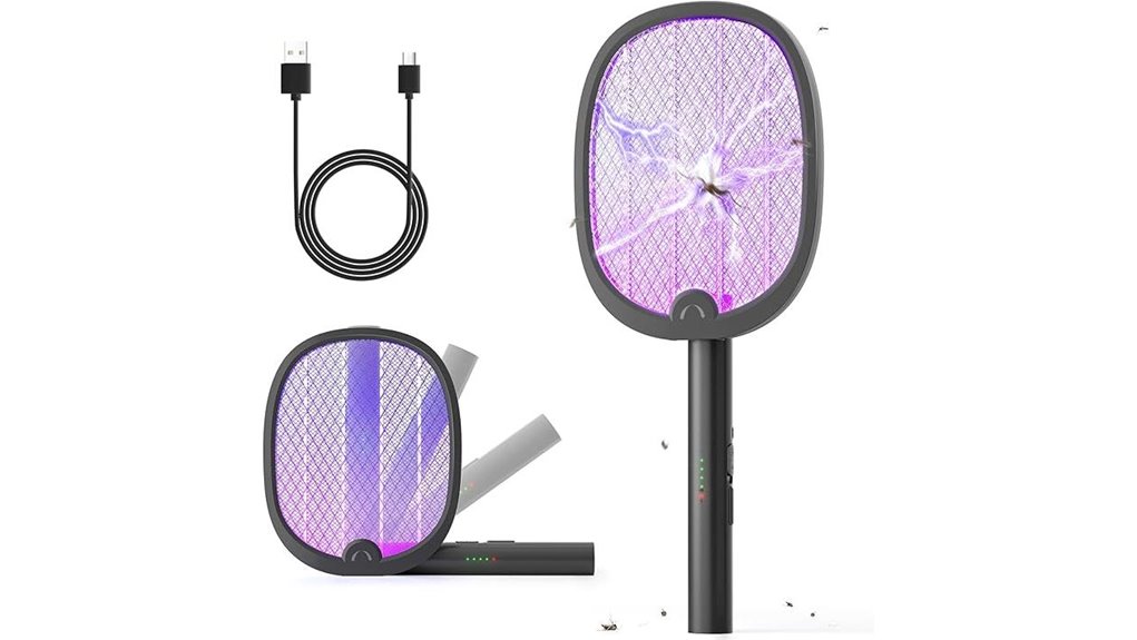 foldable 2 in 1 fly zapper