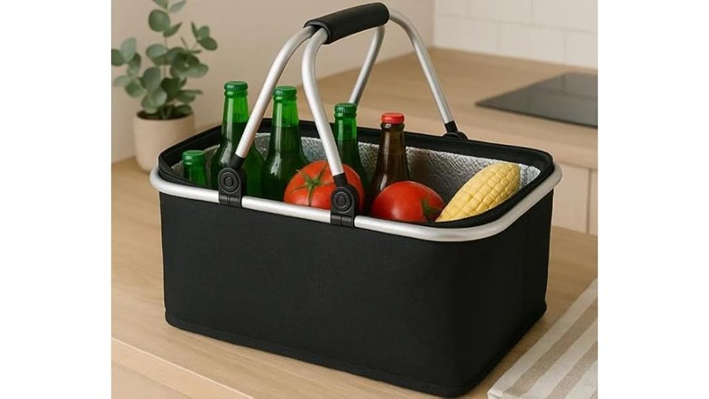 foldable 30l double handled cooler