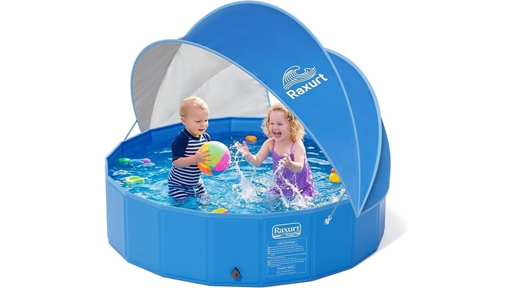 foldable 47 inch upf50 pool