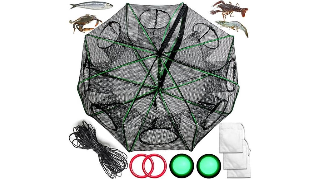 foldable crab shrimp net