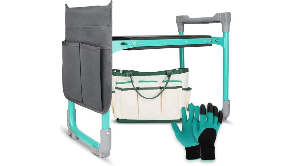 foldable kneeler cushion storage