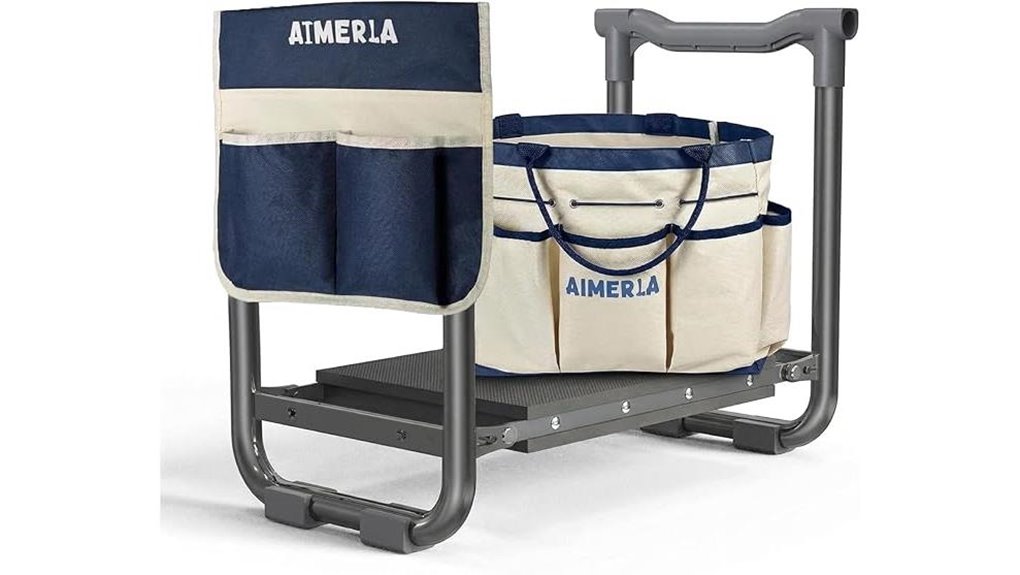 foldable kneeler seat bag