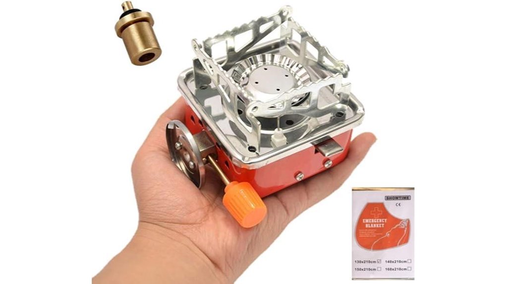 foldable lightweight piezo stove
