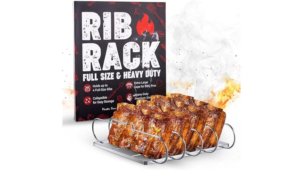 foldable rack holds four