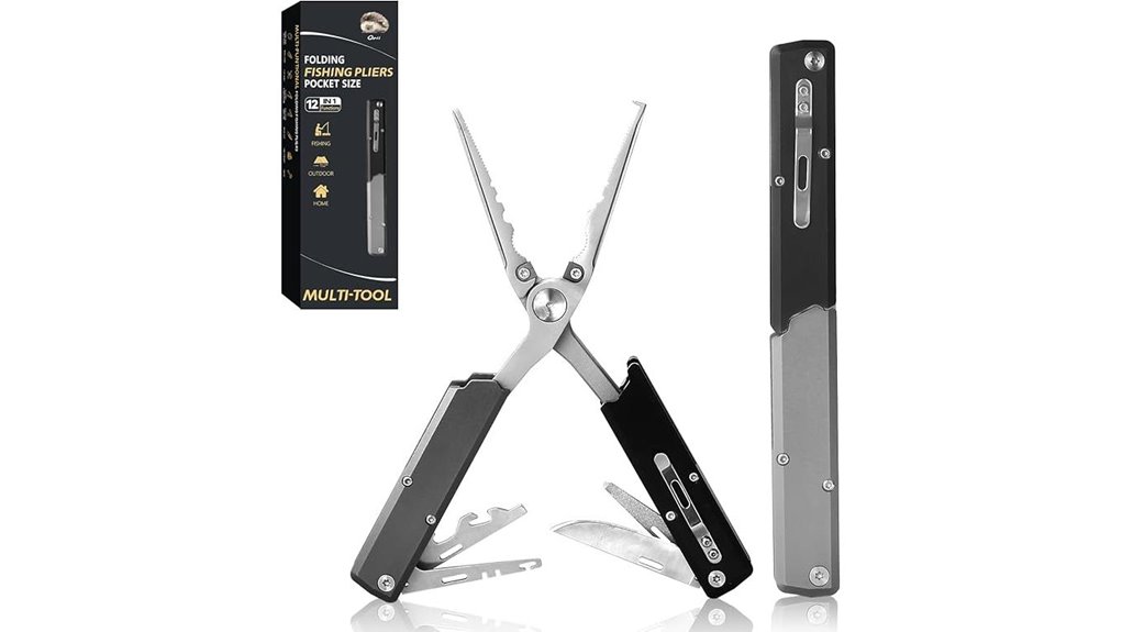 folding 12 in 1 hook remover