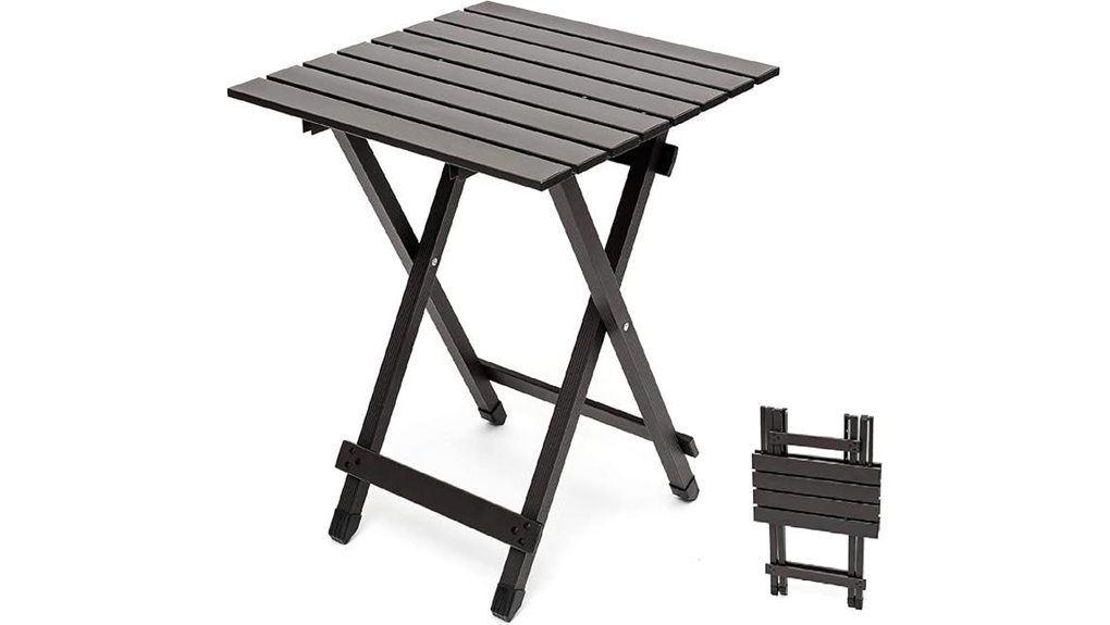 folding sunny picnic table