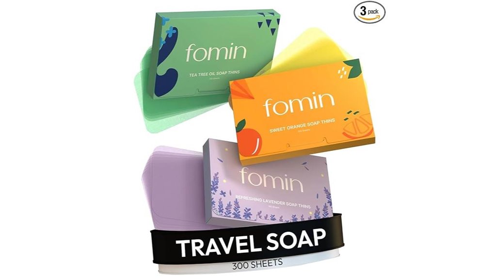 fomin scented soap sheets