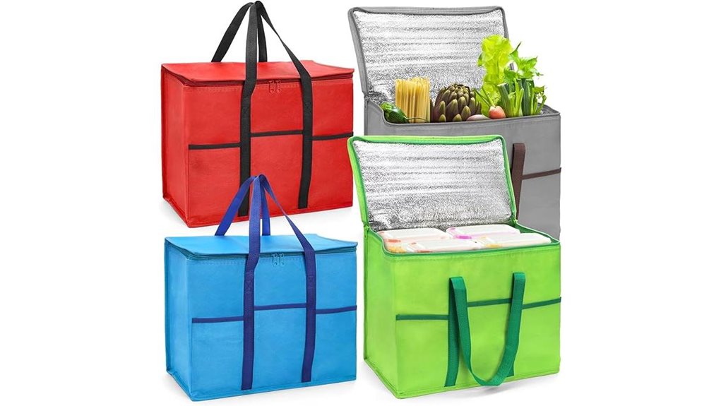 foraineam 4 pack insulated bags