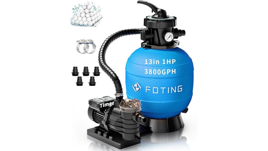 foting 2026 sand filter timer