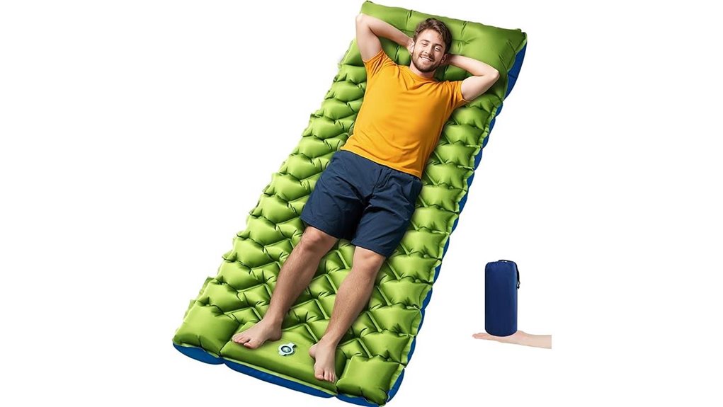 four inch ultralight camping mat