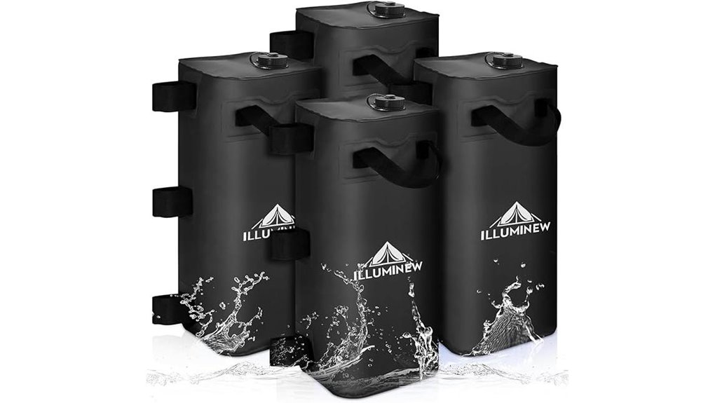 four pack 220 pound canopy bags