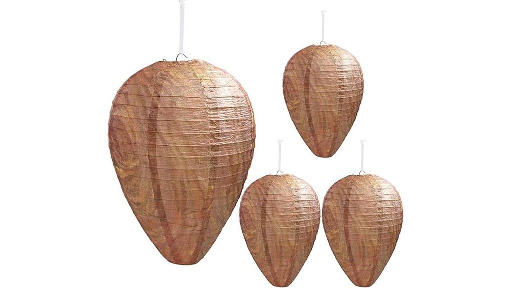 four pack hornet repellent decoys