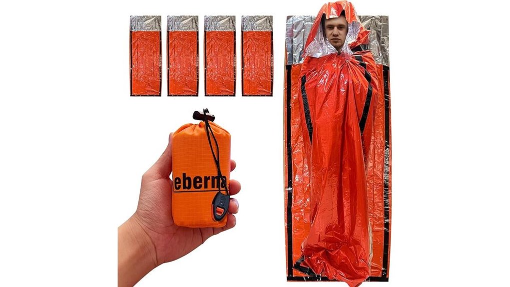 four pack mylar bivy