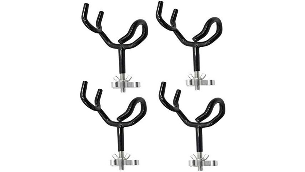 four piece angled steel holder